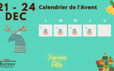 Calendrier de l’Avent semaine 4