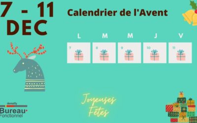 Calendrier de l’avent semaine 2
